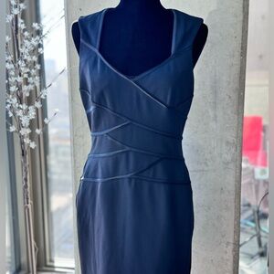 Black Formal Slimming Dress by White House Black Market